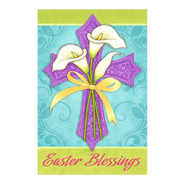 Easter Blessings Garden Flag