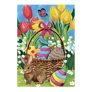 Easter Garden Flag
