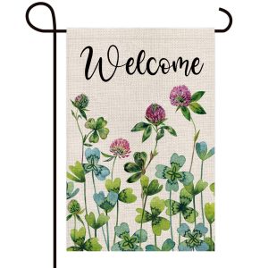 Happy St Patricks Day Garden Flag
