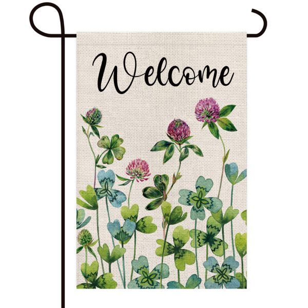 Happy St Patricks Day Garden Flag