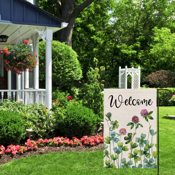 Happy St Patricks Day Garden Flag