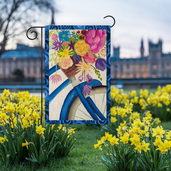 Floral Blooms Bicycle Decoration