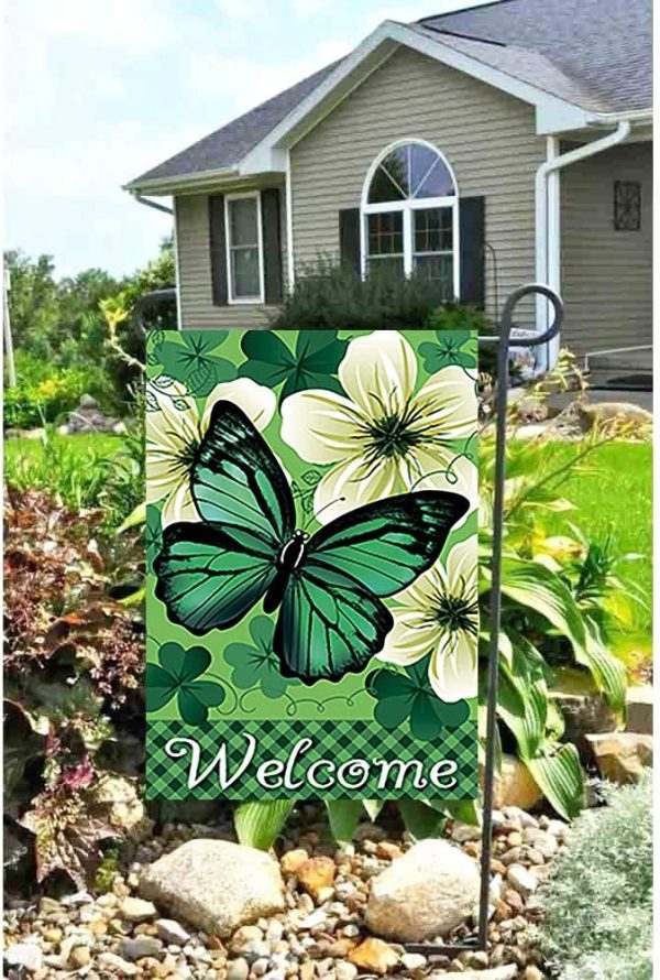 Happy St Patricks Day Garden Flag