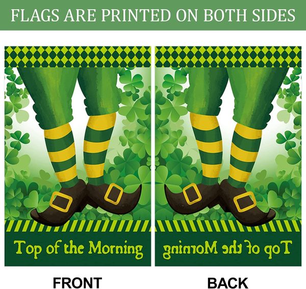 Happy St Patricks Day Garden Flag