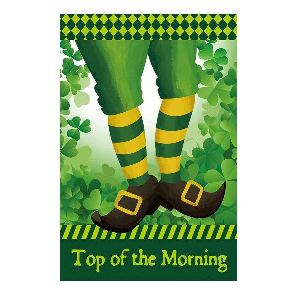 Happy St Patricks Day Garden Flag