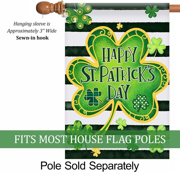 Spring St. Patrick's Day Garden Flag