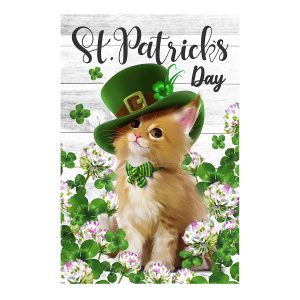 Happy St Patricks Day Garden Flag
