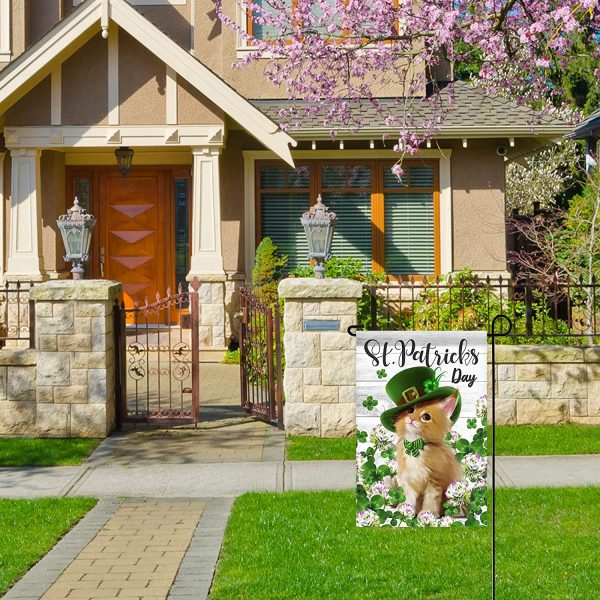 Happy St Patricks Day Garden Flag