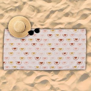 Texupday Thin Lightweight Beach Towel
