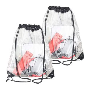 Clear Drawstring Backpack