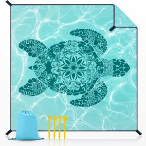 Sea Turtle Waterproof Beach Mat