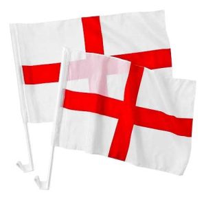 England Car Flags
