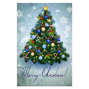 Merry Christmas Tree Garden Flag