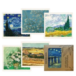 Texupday Van Gogh Painting Swedish Dish Clothes