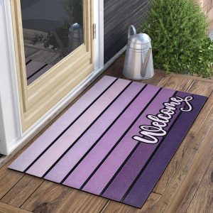Purple Entrance Door Mat