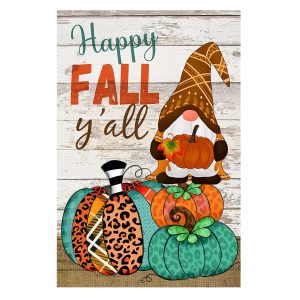 Happy Fall Goblin Garden Flag