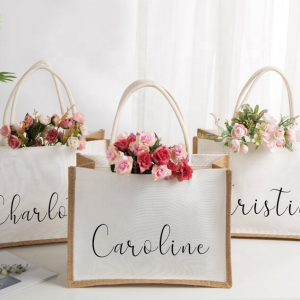 Eco-Laminated Jute Canvas Bag