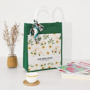 Shopping Burlap Bags