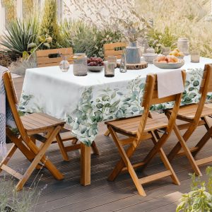 Green Eucalyptus Tablecloth